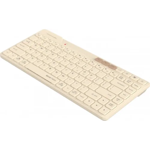 Клавиатура A4Tech Fstyler FBK26C AS бежевый USB беспроводная BT/Radio slim Multimedia (FBK26C AS)